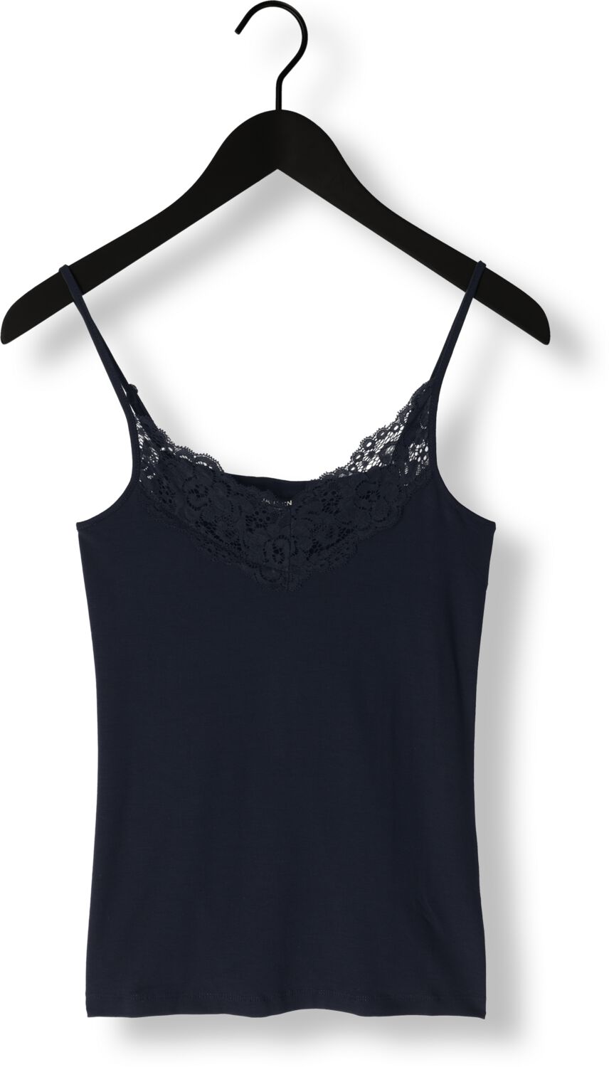 JANSEN AMSTERDAM Dames Tops & T-shirts V306 Singlet Zwart