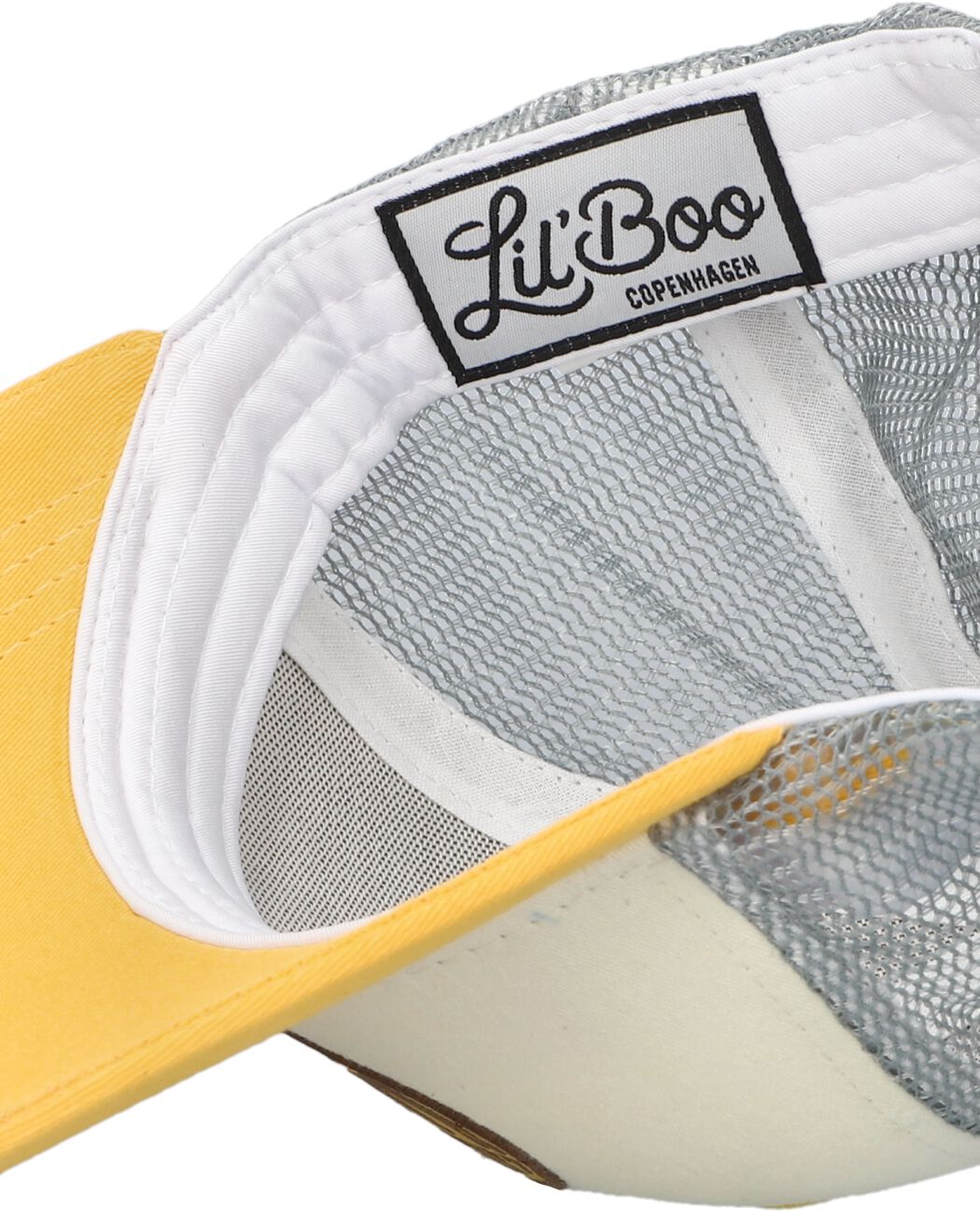LIL'BOO Jongens Petten Trucker Cap B Geel XL