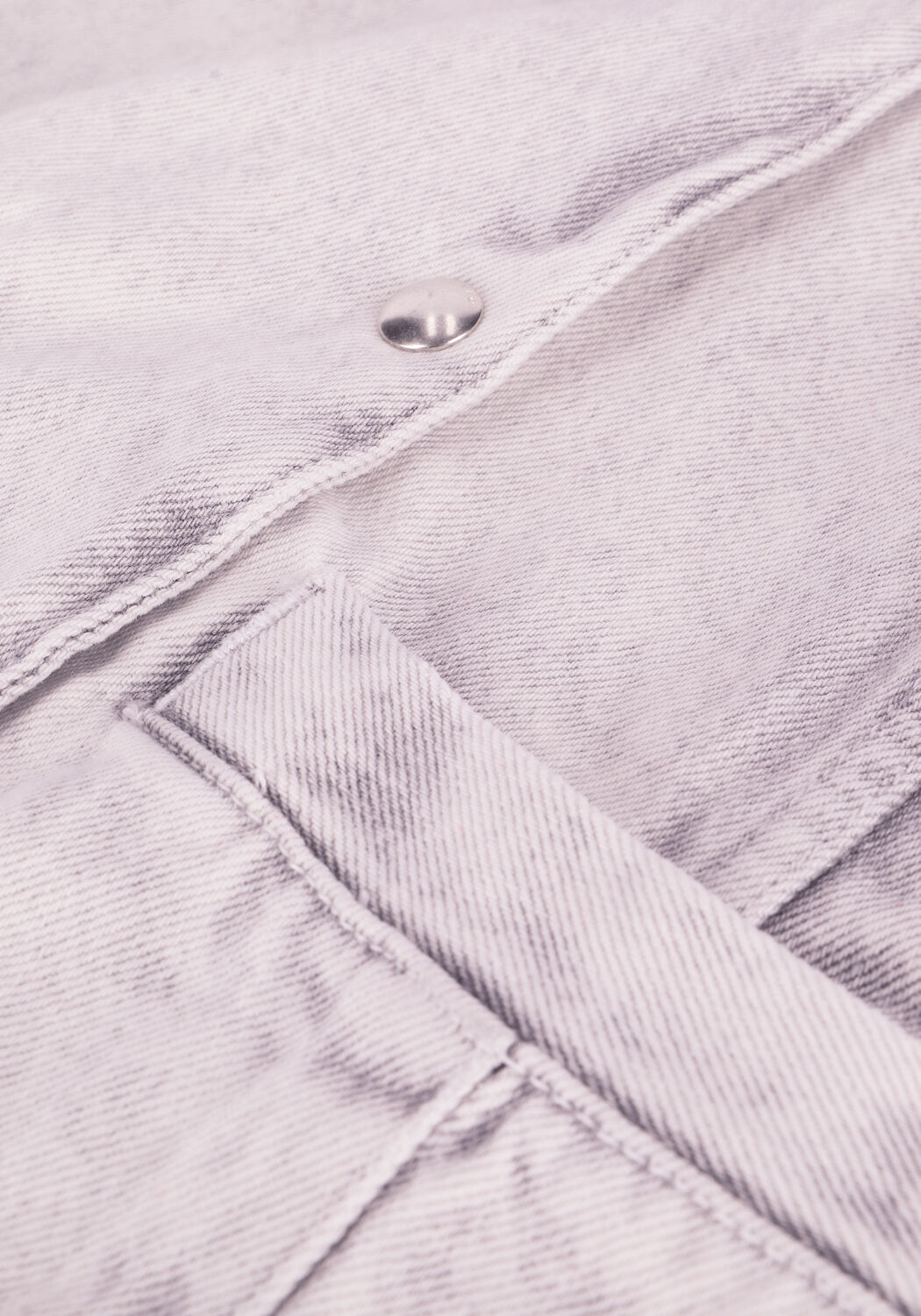 Lichtgrijze IRO Spijkerjas ANDIOL - large