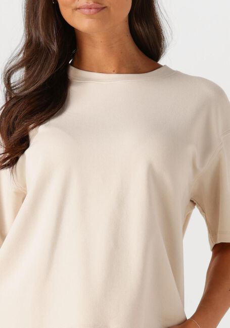 Beige WITHBLACK T-shirt WBLTINDRA SS TEE - large