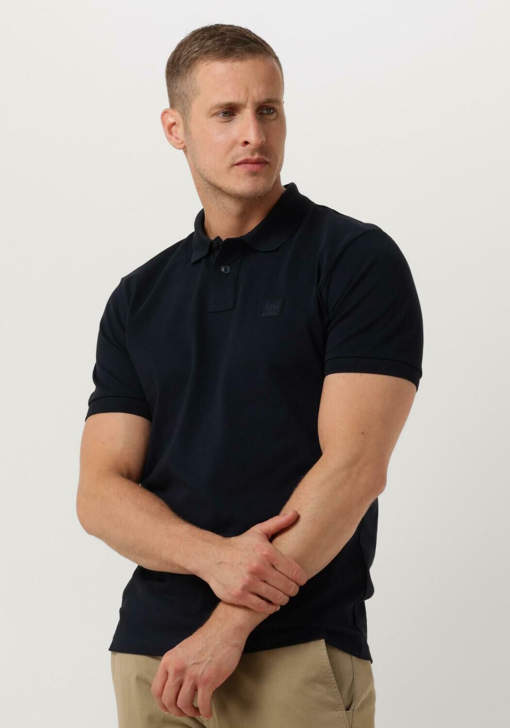 Hugo Boss Passenger Korte Mouw Polo in Blauw Blue Heren