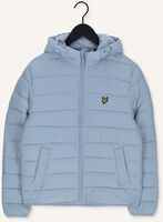 Lichtblauwe LYLE & SCOTT Gewatteerde jas LIGHTWEIGHT PUFFER JACKET Lichtblauwe LYLE & SCOTT Gewatteerde jas LIGHTWEIGHT PUFFER JACKET - medium