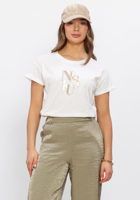 Witte NUKUS Top ROWENA SHIRT - large