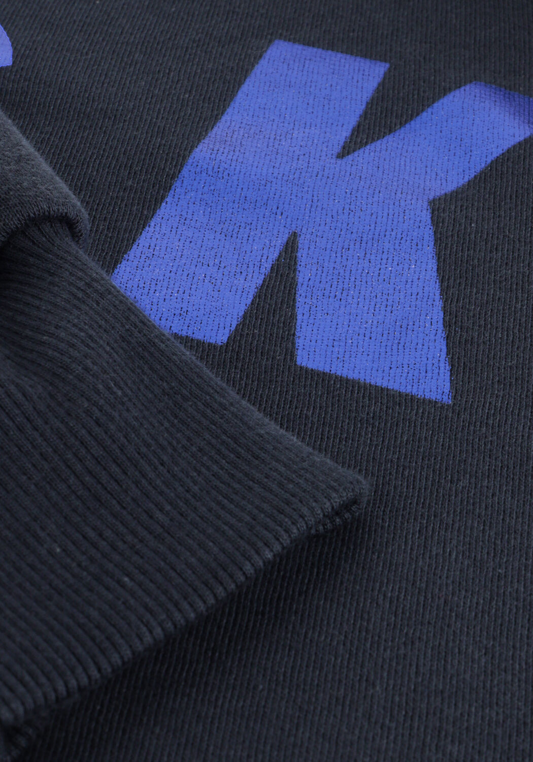 Donkerblauwe BY-BAR Sweater BIBI LUCY CURVE SWEATER - large