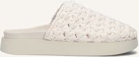 Witte INUIKII Muiltjes KNITTED CLOG - medium