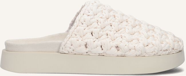 Witte INUIKII Muiltjes KNITTED CLOG Witte INUIKII Muiltjes KNITTED CLOG - large