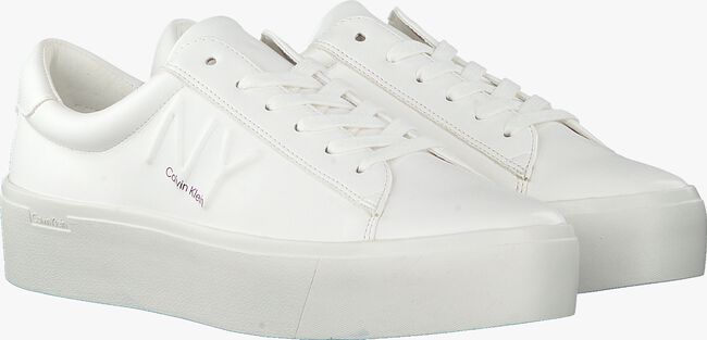 Witte CALVIN KLEIN Lage sneakers JAMELLA - large