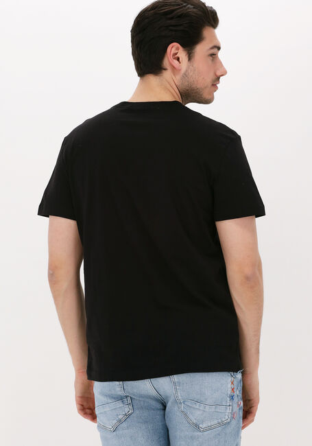 Zwarte CALVIN KLEIN T-shirt MIXED INSTITUTIONAL TEE - large