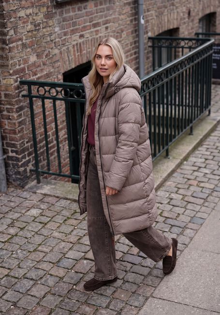Zand MOSCOW Gewatteerde jas 21-08-MISSY - large