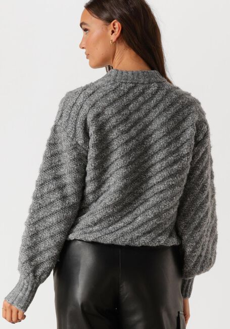 Grijze MSCH COPENHAGEN Trui MSCHJAYCIE PULLOVER - large