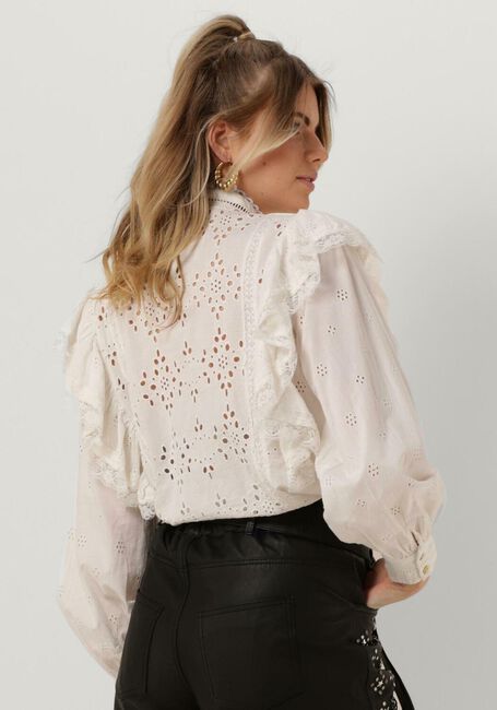 Witte Y.A.S. Blouses YASMOTANA LS HIGH NECK TOP S - large