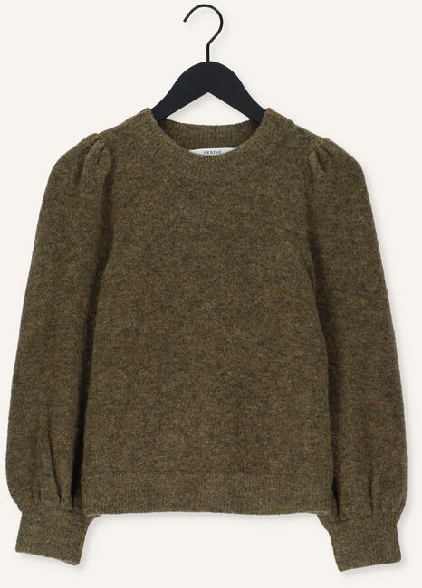 Groene GESTUZ Trui ALPHA GZ PULLOVER Groene GESTUZ Trui ALPHA GZ PULLOVER - large