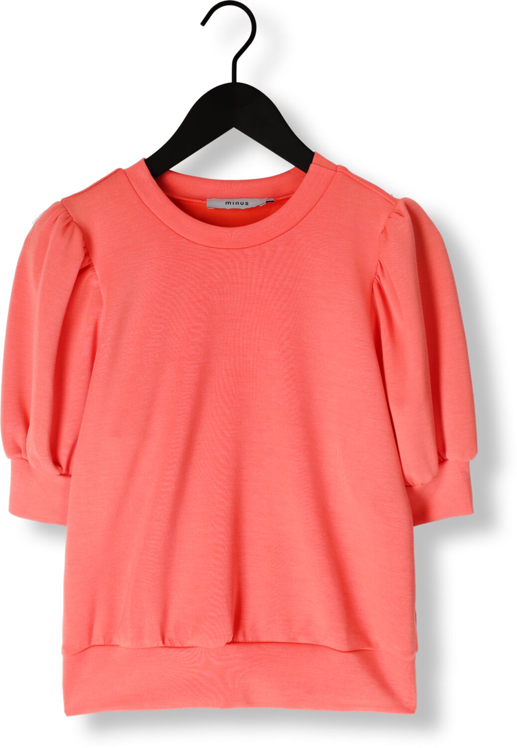 MINUS Dames Truien & Vesten Livana T-shirt Koraal