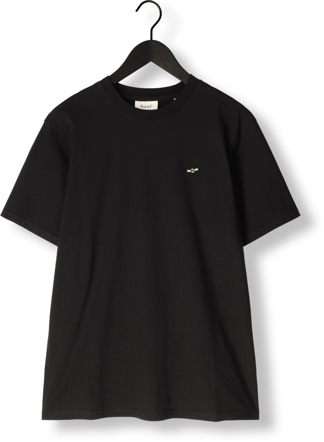 FORÉT Forét Heren Polo's & T-shirts Element T-shirt Zwart