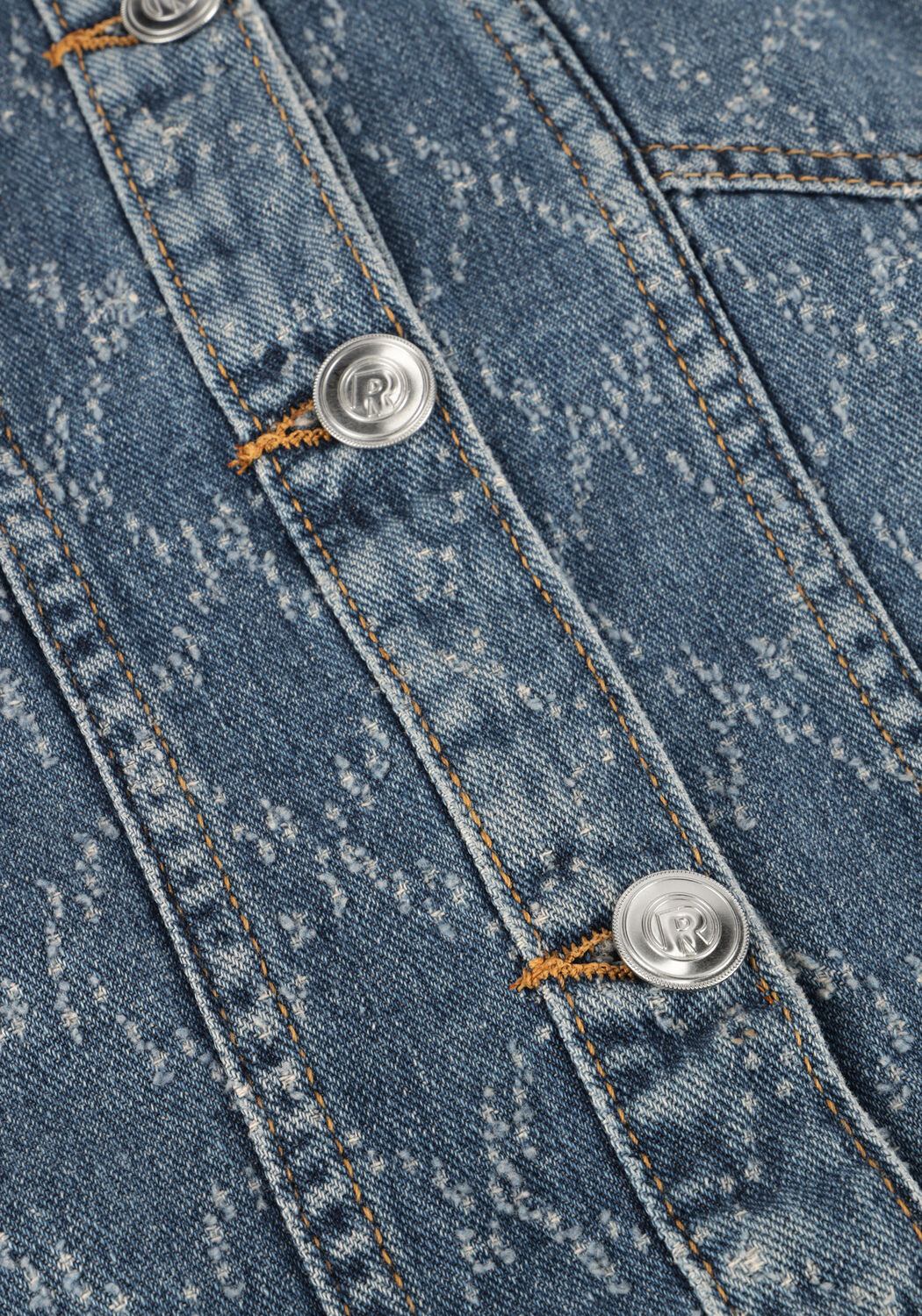 Lichtblauwe RAIZZED Spijkerjas TULA LASER - large