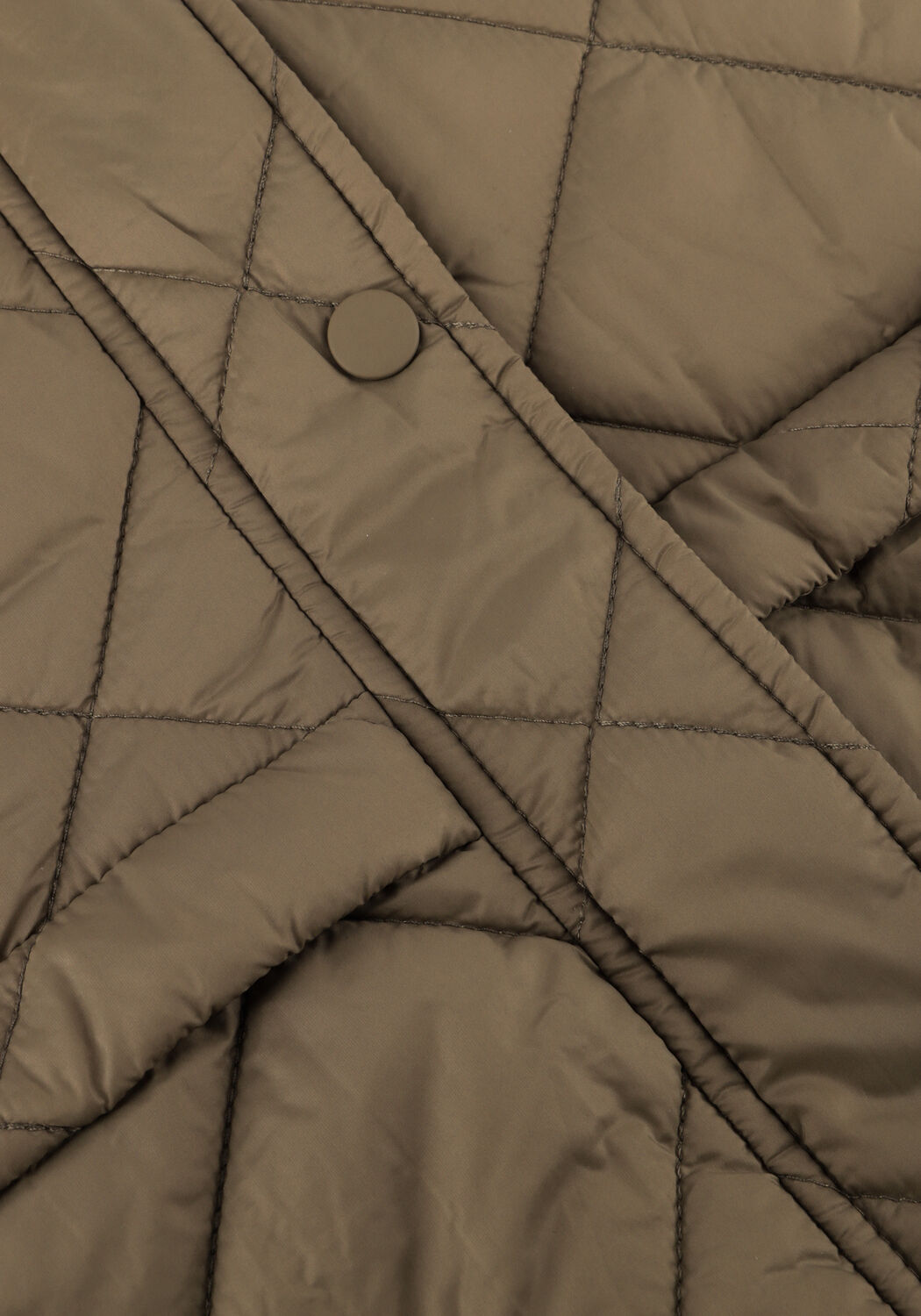 Khaki WITHBLACK Gewatteerde jas WBLASTRID QUILTED JACKET - large