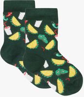 Groene HAPPY SOCKS Sokken KIDS TACO - medium