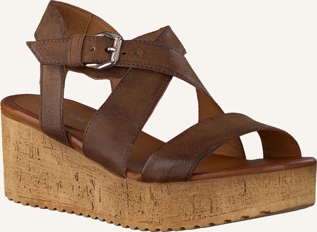 Bruine OMODA Platte sandalen 722018 Bruine OMODA Platte sandalen 722018 - large