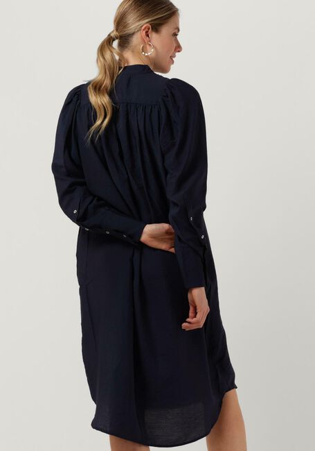 Donkerblauwe CO'COUTURE Midi jurk CALLUM VOLUME DRESS - large