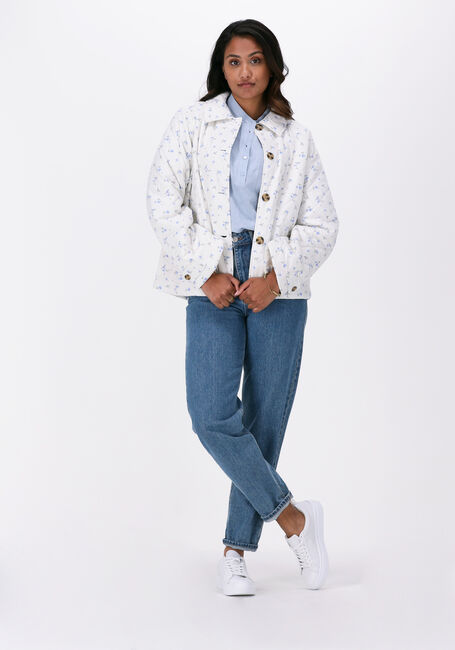 Gebroken wit ENVII Jack ENCAMELLIA JACKET AOP 6731 - large