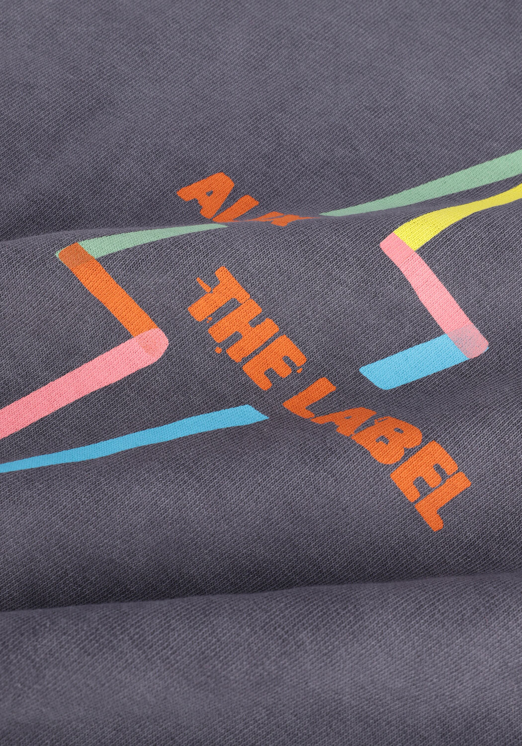 Grijze ALIX MINI Sweater KIDS KNITTED LIGHTNING SWEATER - large