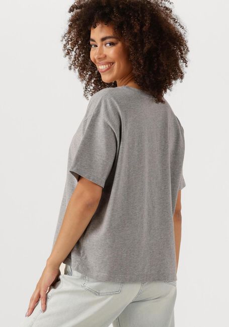 Lichtgrijze AMERICAN VINTAGE T-shirt FIZVALLEY - large