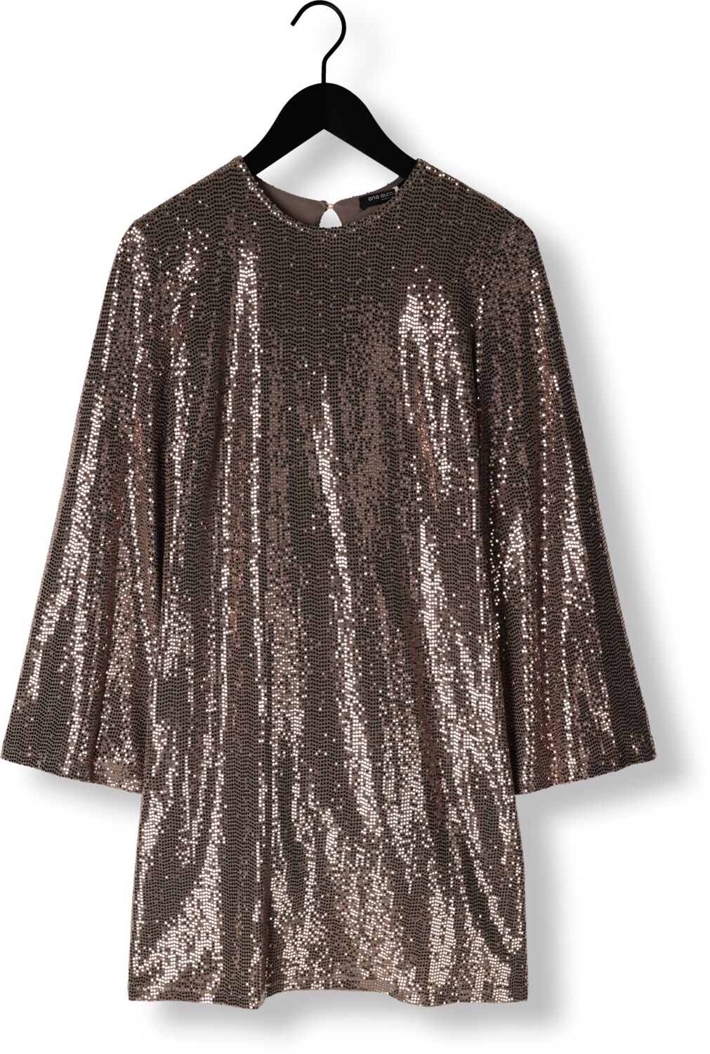 ANA ALCAZAR Dames Jurken Dress Wide Sleeves Zilver