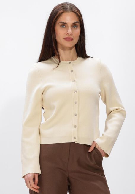 Gebroken wit Y.A.S. Vest YASEENA LS KNIT CARDIGAN - large
