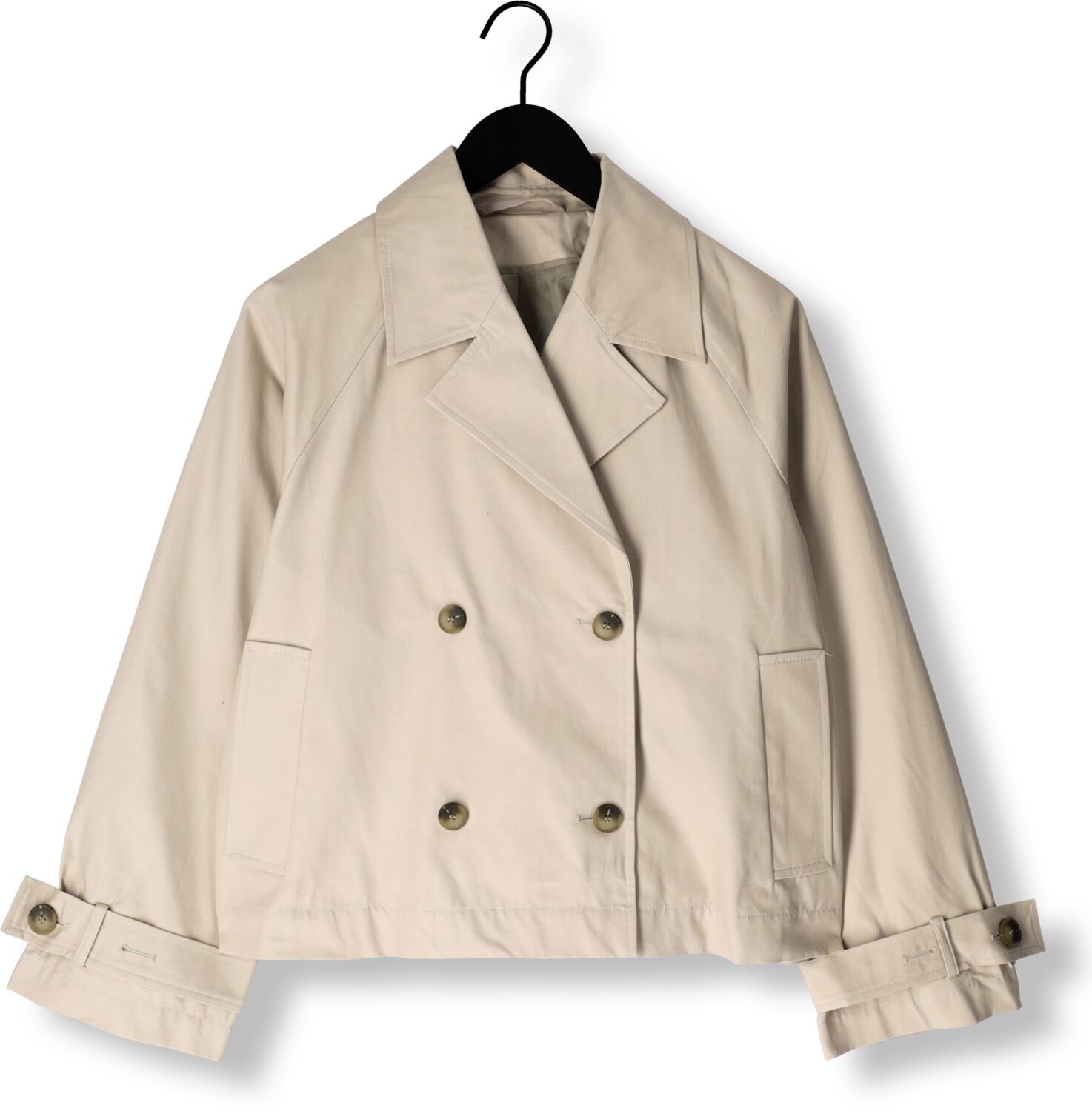 SELECTED FEMME Dames Jassen Slfcilo Short Trenchcoat Beige