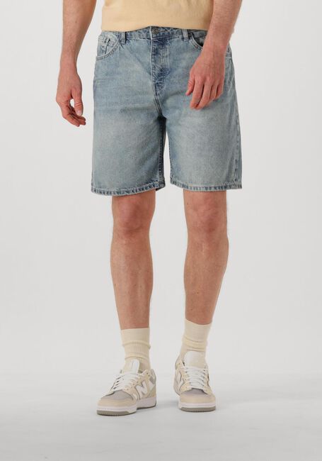 Blauwe PURE PATH Shorts THE OWEN REGULAR FIT DENIM SHORTS - large