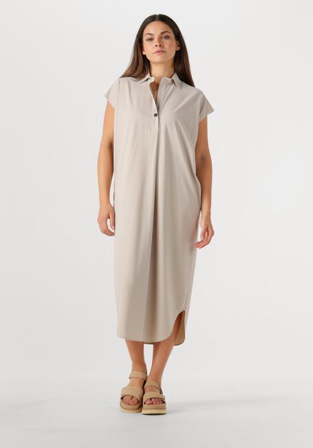 Beige PENN & INK Midi jurk DRESS - large
