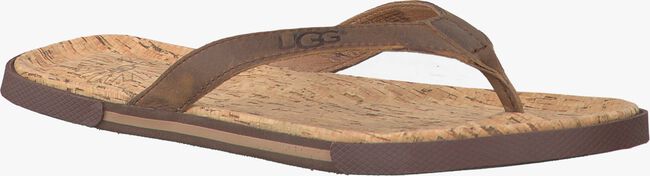 Bruine UGG Slippers BENNISON II CORK - large