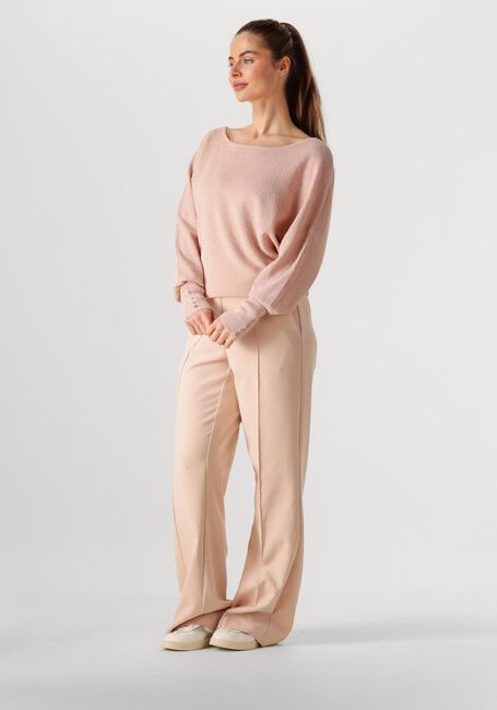 Roze NUKUS Trui BATWING PULLOVER LUREX - large