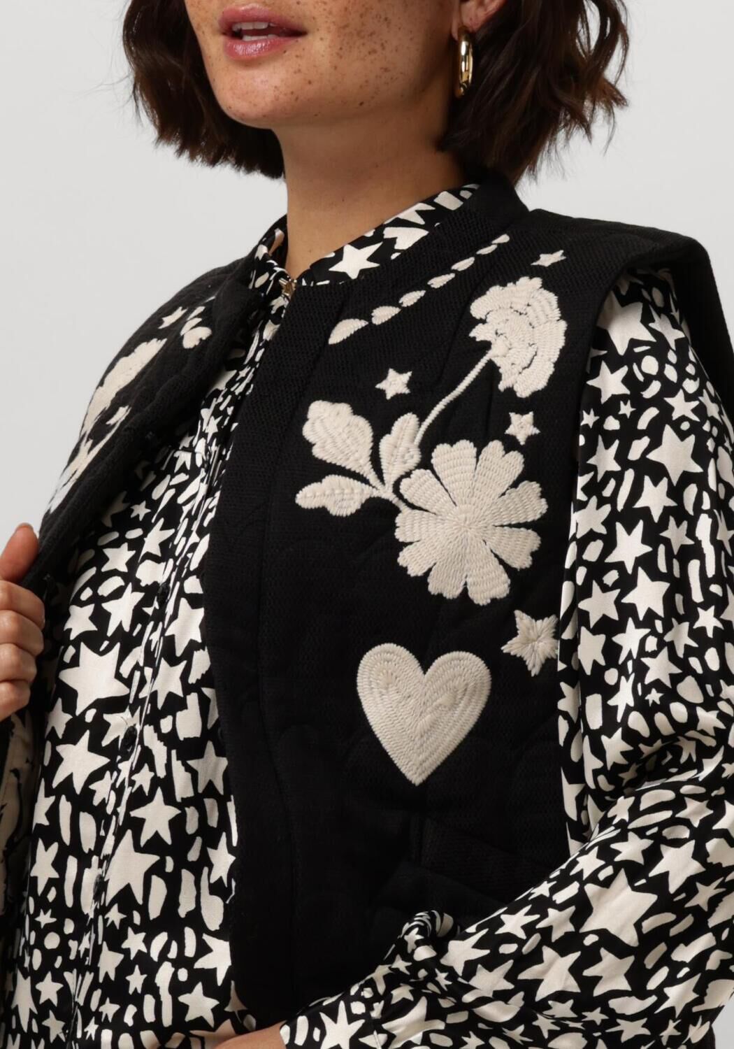 FABIENNE CHAPOT Dames Blazers Berry Gilet Zwart