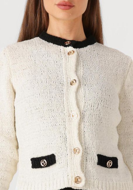 Witte TWINSET MILANO Vest 251TP3442 - large