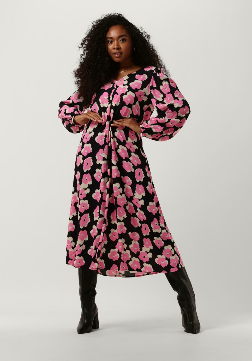 MODSTRÖM Modström Dames Jurken Bibbie Print Dress Roze