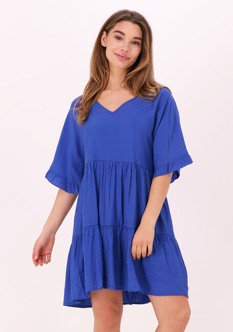 Kobalt YDENCE Mini jurk DRESS SUNNY - large