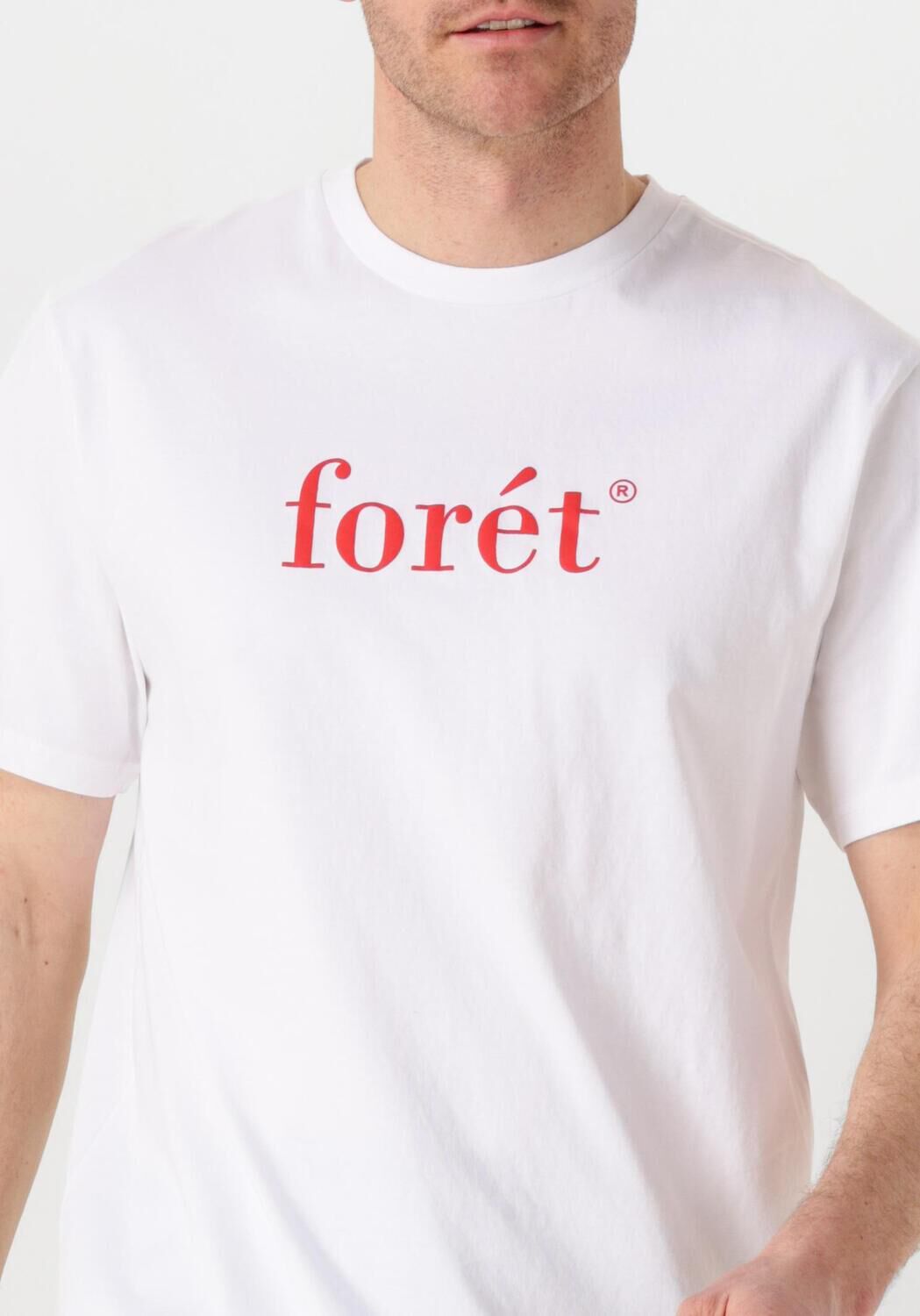FORÉT Forét Heren Polo's & T-shirts Amber T-shirt Rood