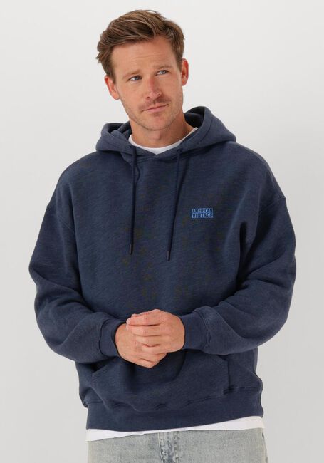 Donkerblauwe AMERICAN VINTAGE Sweater DOVEN HOODIE - large