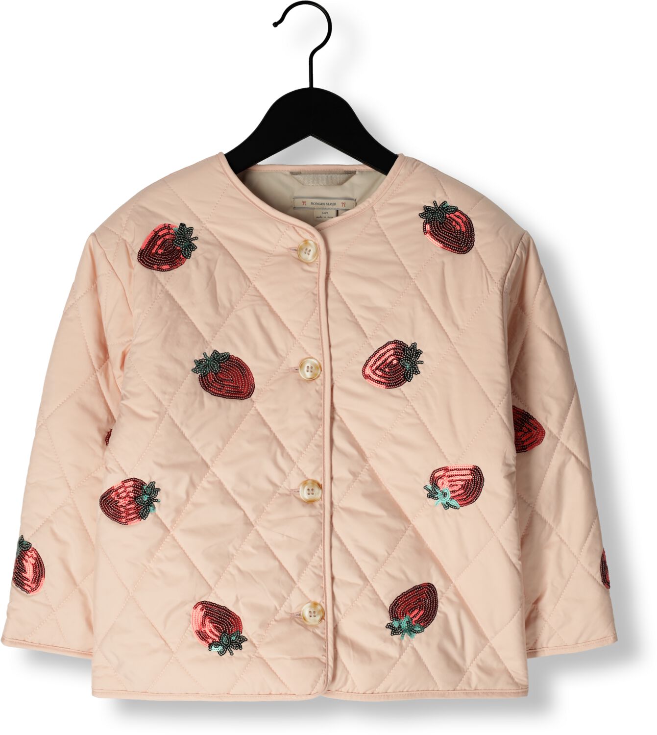 KONGES SLOJD Meisjes Jassen Flora Jacket Lichtroze