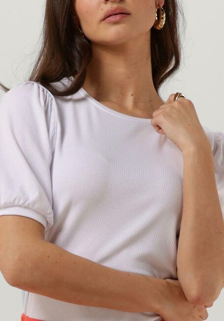Witte OBJECT T-shirt OBJJAMIE S/S TOP - large