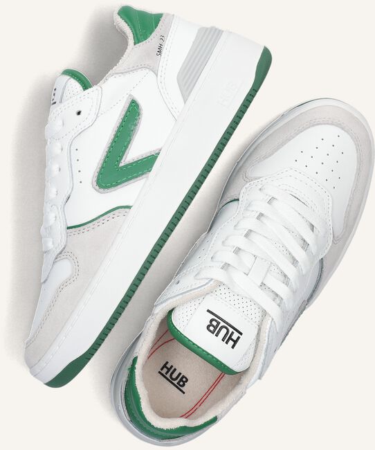 Witte HUB Lage sneakers SMASH Witte HUB Lage sneakers SMASH - large
