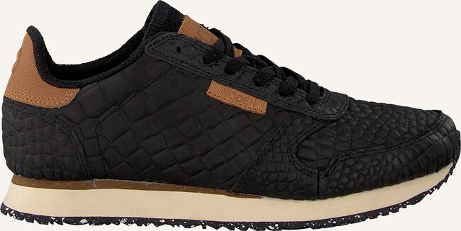 Zwarte WODEN Lage sneakers YDUN CROCO Zwarte WODEN Lage sneakers YDUN CROCO - large