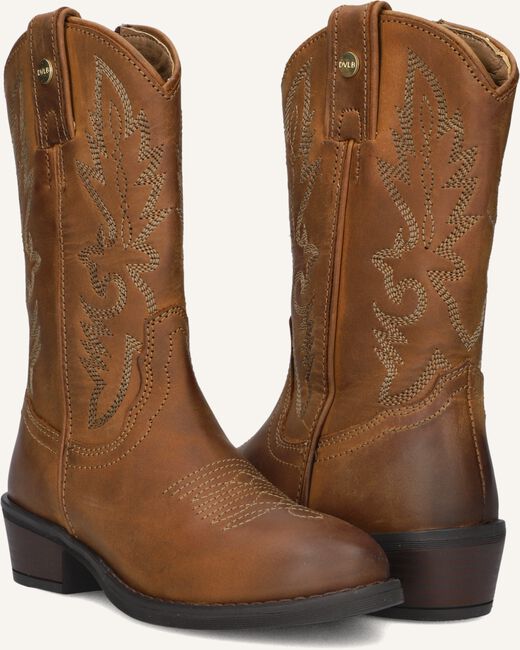 Cognac DEVELAB Cowboylaarzen 44374 Cognac DEVELAB Cowboylaarzen 44374 - large