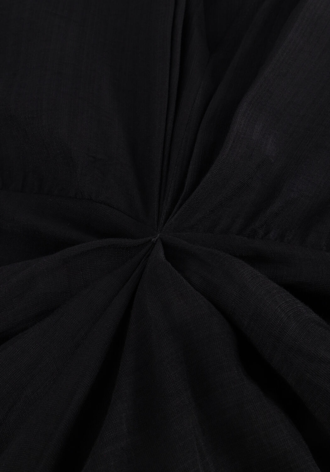 Zwarte CO'COUTURE Maxi jurk HERACC KNOT DRESS - large