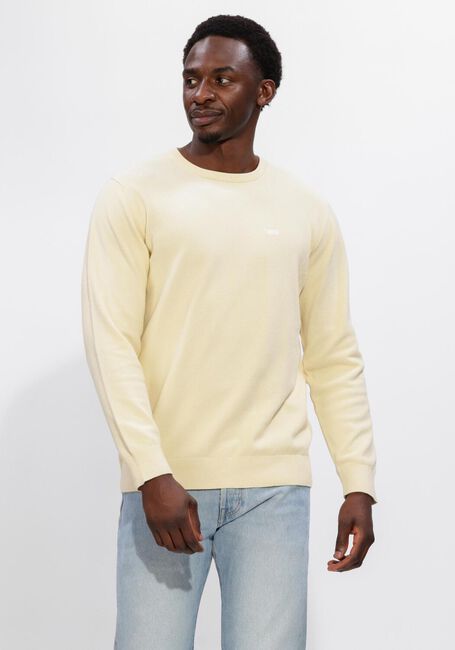 Creme LEVI'S Trui LIGHTWEIGHT HM SWEATER RUTABAGA PIQUE - large