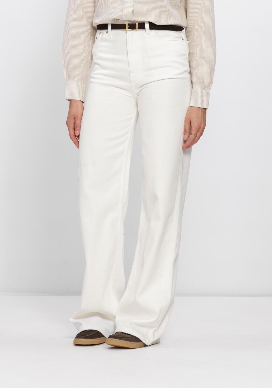 Witte TOMMY JEANS Wide jeans CLAIRE HR WD BJ4199 - large