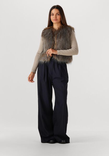 Beige WITHBLACK Top WBLJOSEFINE LS TEE - large