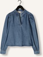 Blauwe NEO NOIR Blouses ROSSLYN DENIM BLOUSE Blauwe NEO NOIR Blouses ROSSLYN DENIM BLOUSE - medium