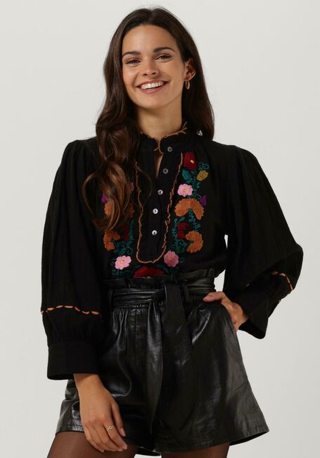 Zwarte ANTIK BATIK Blouses MATHILDE BLOUSE - large
